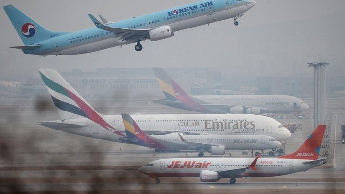 Konflik Iran Bikin Heboh: Pembatalan Massal Penerbangan di Bandara Incheon Korea Selatan